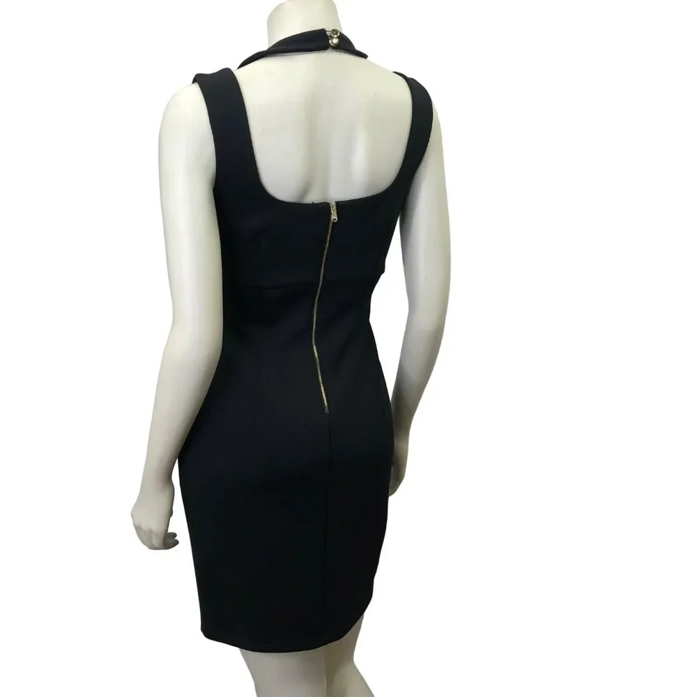 GUESS BLACK‎ SCUBA SHEATH MINI DRESS SIZE 6